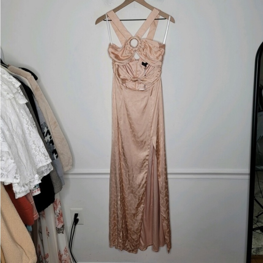 Majorelle Peach Giannina Gown -NWT Size S - Picture 2 of 6